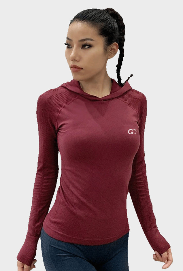 Reflective Printing Women Yoga Long Sleeve T Shirts