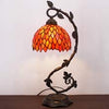 Tiffany Stained Glass Table Reading Light Lamp