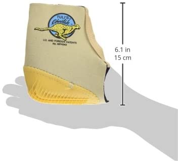 Tuli's Cheetah Heel Cup with Compression Ankle Support Sleeve, Foot Protection