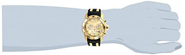 Men's 17884 Pro Diver 18k Gold Ion-Plated Stainless Steel Chronograph Watch