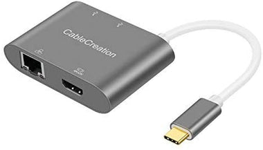 CableCreation 4-in-1 USB C Hub to 4K HDMI