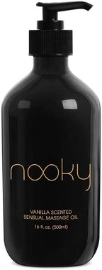 Nooky Vanilla Massage Oil with Fractionated
