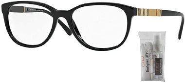 Burberry Black Square Eyeglasses
