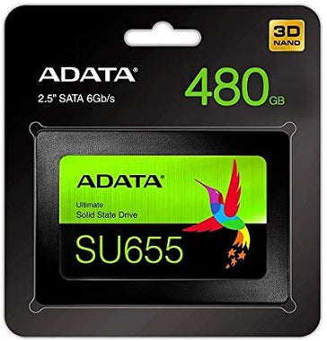 ADATA SU655 480GB 3D NAND 2.5 inch SATA III High Speed Read