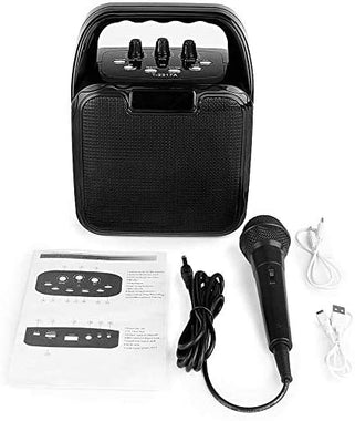ARCHEER Portable Speaker System, Karaoke Machine bluetooth Speaker with Microphone