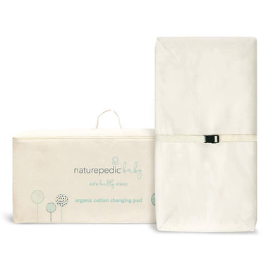 Naturepedic Organic Cotton 4-Sided Contoured Changing Pad -