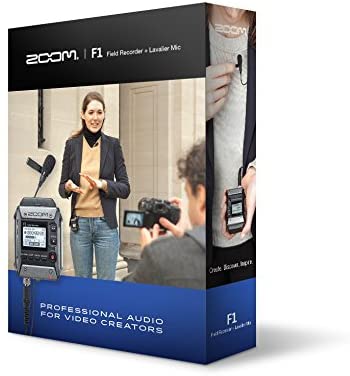 Zoom F1-LP Lavalier Body-Pack Recorder, Audio for Video Recorder