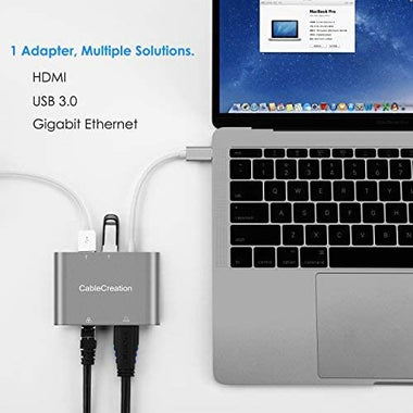 CableCreation 4-in-1 USB C Hub to 4K HDMI