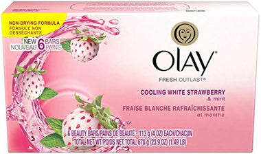 Fresh Outlast Beauty Bar, Cooling White Strawberry and Mint