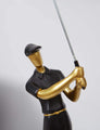 HAUCOZE Statue Figurine Golf Genius Sculpture