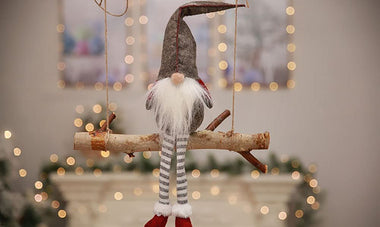 3 Pack Christmas Handmade Gnome Decorations