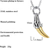 HUANIAN Men's Stainless Steel Necklace for Men Necklace Chain Spear