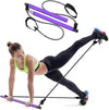 CHONGQI Pilates Bar Kit with Resistance Bands Yoga Pilates Exercise Stick