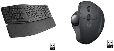 Logitech Ergo K860 Wireless Ergonomic Keyboard with Wrist Rest and MX Ergo