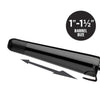 Professional Nano Ceramic Tapered Curling Iron, 1 to 1.5 Inches