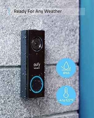 Eufy Wireless Doorbell Video Wi-Fi 2K Resolution