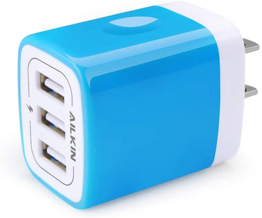 Wall Charger Plug, USB Charger Cube, Ailkin 3.1A