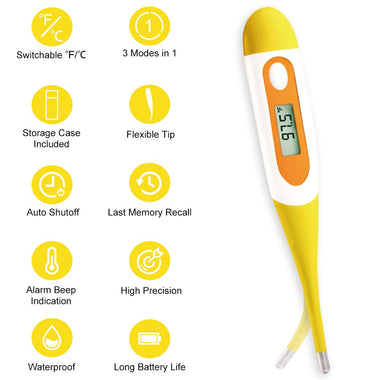 Digital Oral Thermometer for Adult and Kid