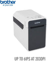 Brother Desktop Thermal Printer  (TD2020-2inch) for Labels, Receipts and Tags
