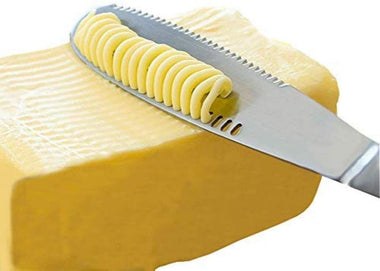 Stainless Steel Butter Spreader, Knife - 3 in 1 Kitchen Gadgets
