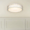 LED Flush Mount Ceiling Light, VICNIE 14 Inch Dimmable Round Lighting Fixture