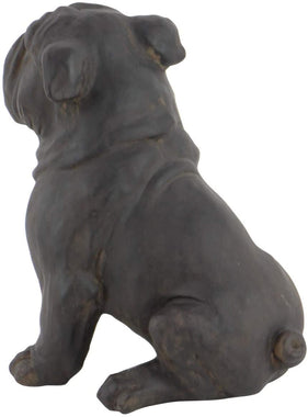 Deco 79 Poly-Stone Bull Dog