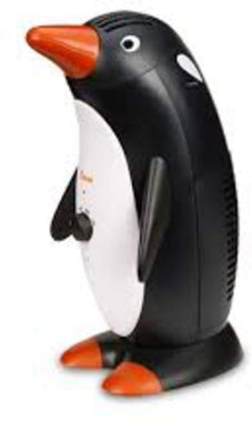 Crane Adorable Penguin Air Purifier with True HEPA Filter EE-5065