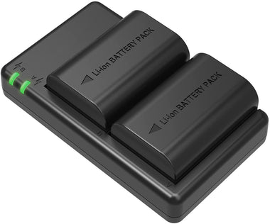 Products LP-E6 Battery 2 Pack 2040mAh Camera Rechargeable Battery Charger