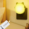 Kids Night Light,Remote Control LED Baby Night Lights with Smart Sensor