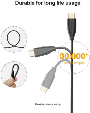 CableCreation USB C to USB C Charger Cable 60W