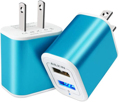 USB Plug in Wall Charger, Charging Block