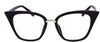 Beison Womens Cat Eye Mod Fashion Eyeglasses
