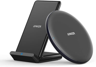 Wireless Chargers Bundle, PowerWave Pad & Stand