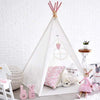 Hippococo Teepee Tent for Kids: Large Sturdy Quality 5 Poles Play House