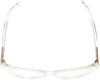 Marc 323/G 900 Crystal Plastic Cat-Eye Eyeglasses 52mm