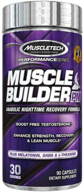 MuscleTech Muscle Builder PM Nighttime Post Workout Recovery