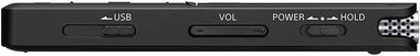 Sony Digital Voice Recorder UX Series, 4 GB Built-in Storage, Expandable via MicroSD