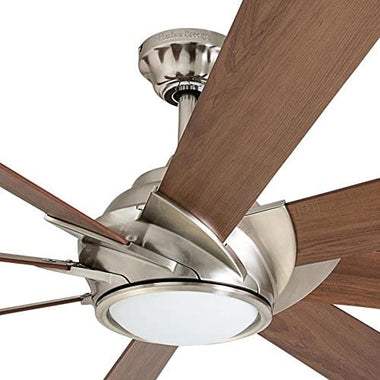Hydra 70 Inch Brushed Nickel Indoor Ceiling Fan