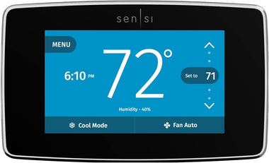 Emerson Sensi Wi-Fi Smart Thermostat with Touchscreen Color Display