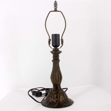 Tiffany Glass Crystal Bead Dragonfly Table Lamp