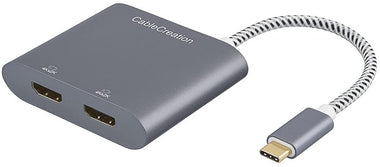 CableCreation USB Type C to 2 HDMI Adapter