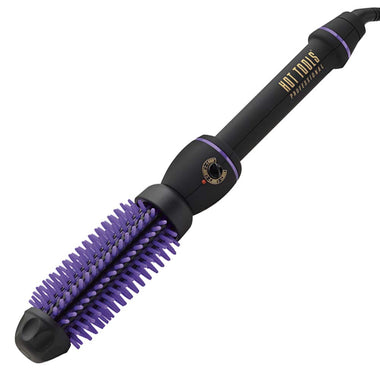 Professional Silicone Bristle Hot Brush Styler for Added Volume