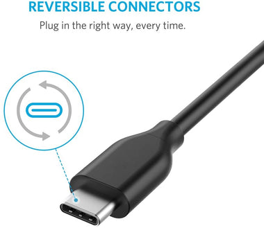 3 Pack Anker Powerline USB-C to USB 3.0 Cable (3ft)