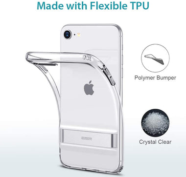 ESR Metal Kickstand Designed for iPhone SE 2020 Case