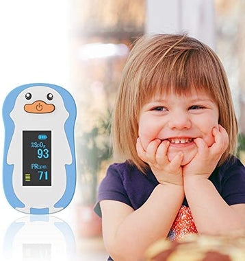 Pediatric Pulse Oximeter Fingertrip for Kids