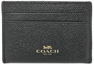 Coach Men`s Crossgrain Leather Card Case
