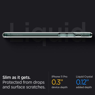 Spigen Liquid Crystal Designed for iPhone 11 Pro Case (2019)