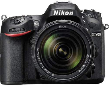 Nikon D7200 24.2MP DSLR Digital Camera with 18-140mm VR Lens (1555) USA Model Deluxe