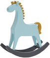 HAUCOZE Statue Figurine Rocking Horse Animal