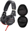 Sony MDRV55 Red Extra Bass & DJ Headphones with Knox Gear